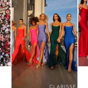 Charisse prom dress. Electric Blue. With tags.